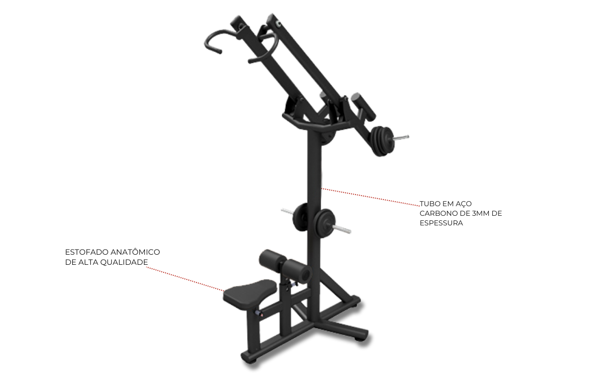 Equipamento Puxador Alto Articulado